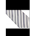 Stropdas grijs zilver wit Streep design